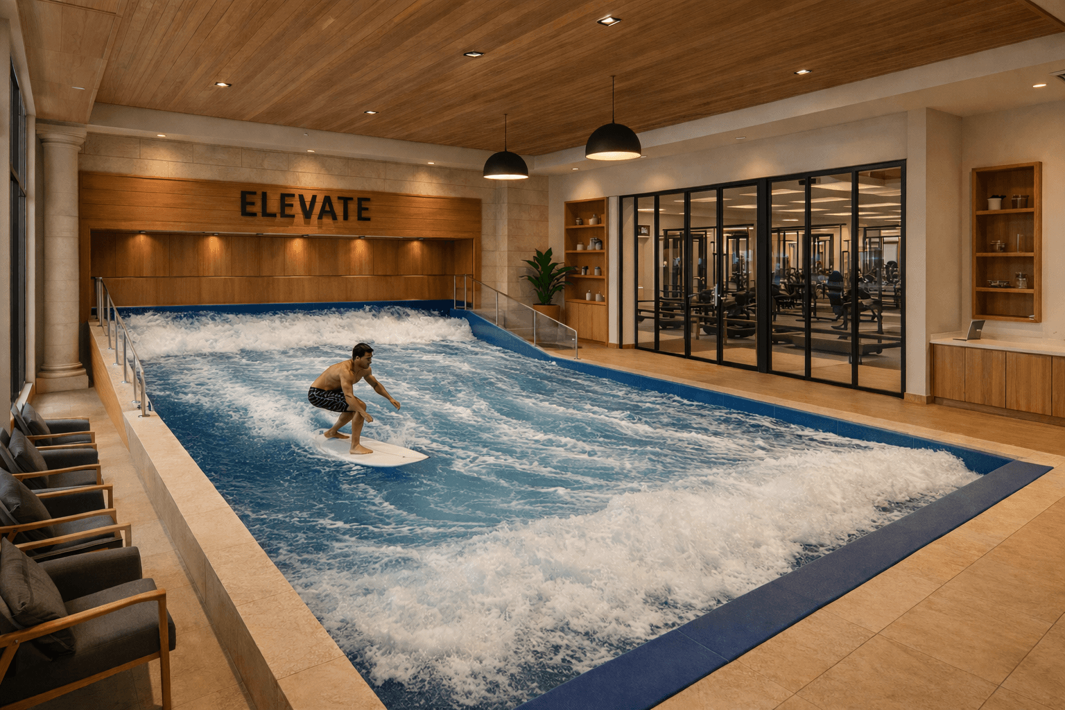 Indoor Surf Simulator